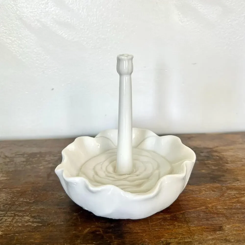 Vintage white flower
